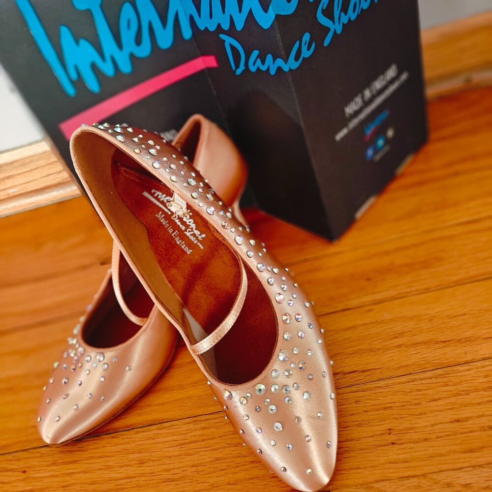Brand new international dance shoes